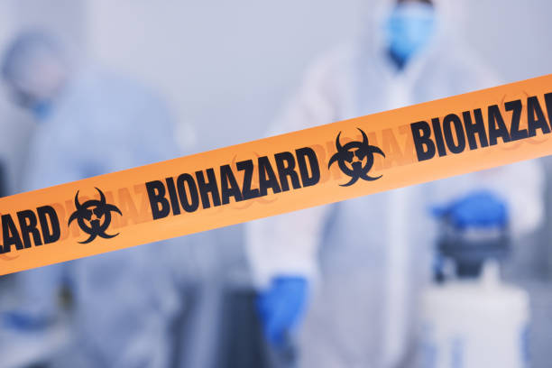 Professional Drug Lab Cleanup technician working in New London, OH
